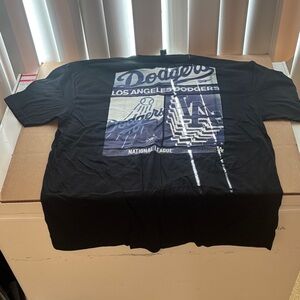 Los Angeles Dodgers Black T-Shirt size XL
